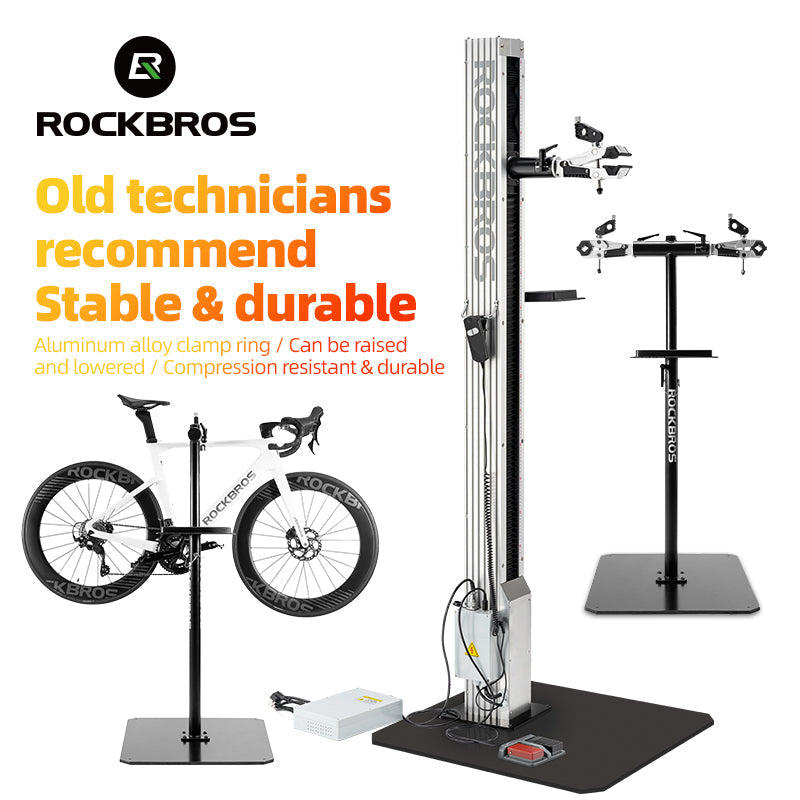 Electric Lifting Bike Repair Stand for Heavy E-Bikes