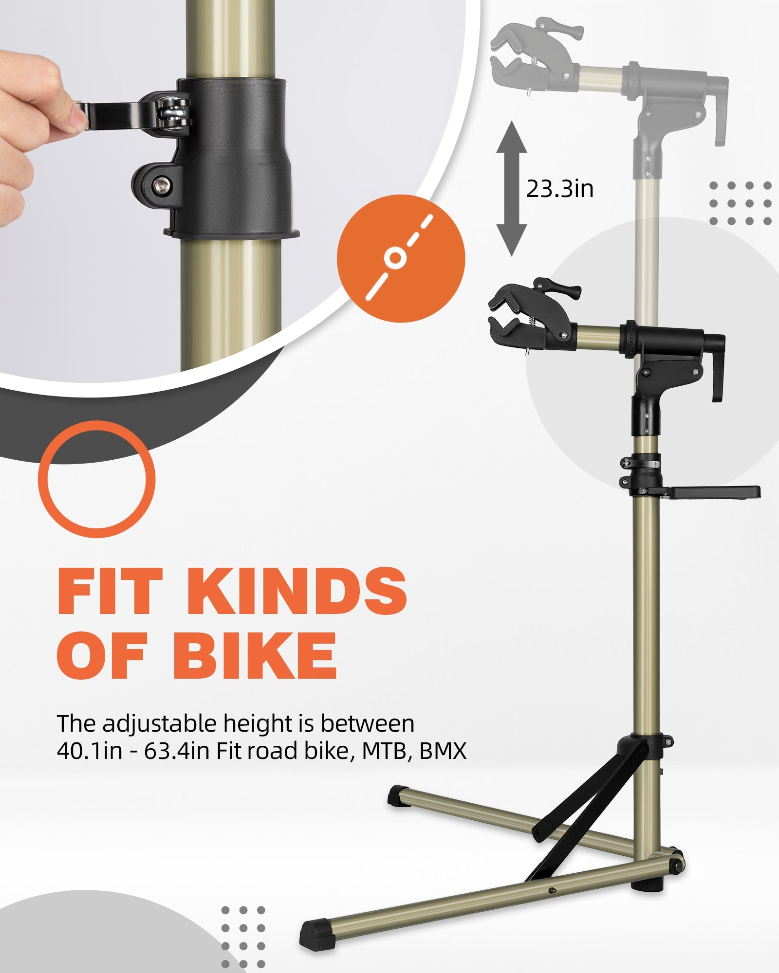 Heavy-Duty Home Mechanic Repair Stand (65 Lbs Capacity)