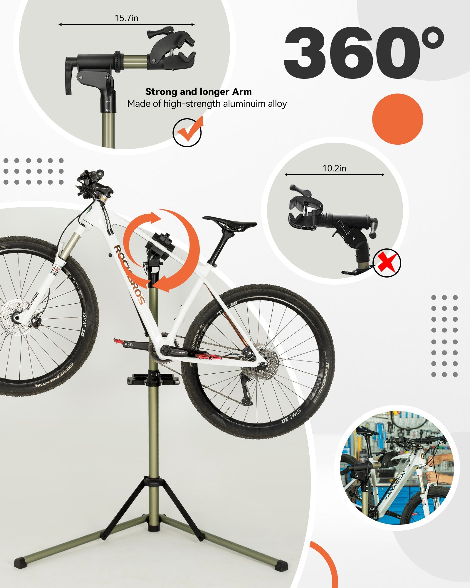 Heavy-Duty Home Mechanic Repair Stand (65 Lbs Capacity)