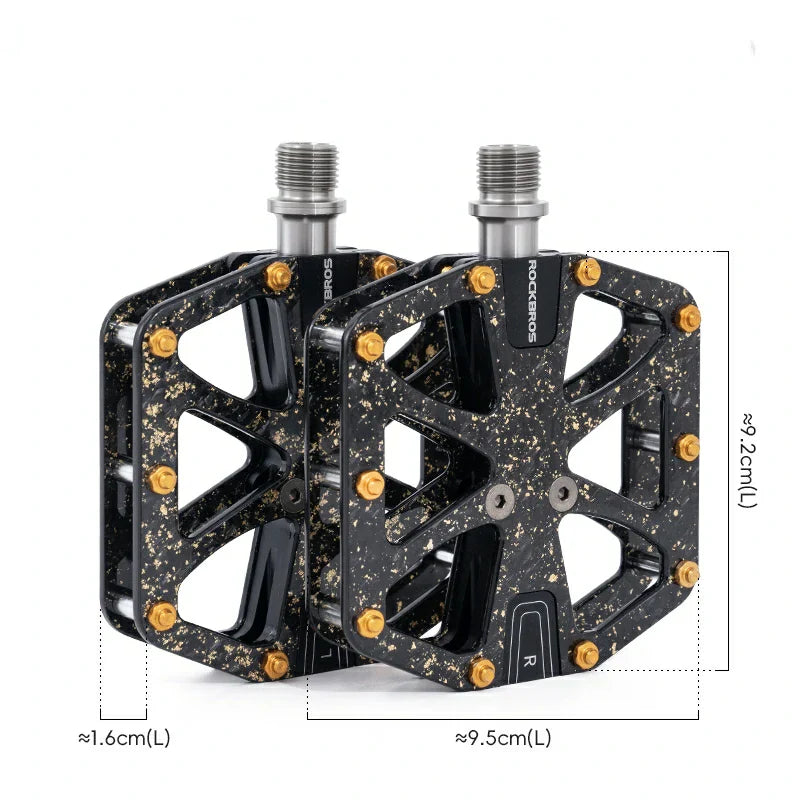Wide Flat Pedals
