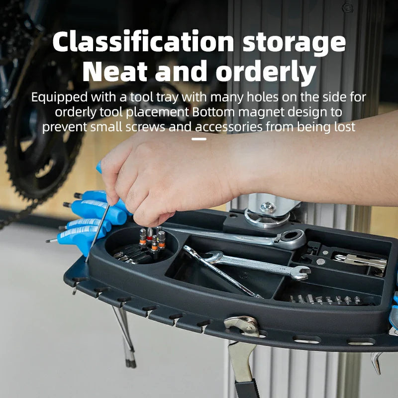 Electric Lifting Bike Repair Stand for Heavy E-Bikes