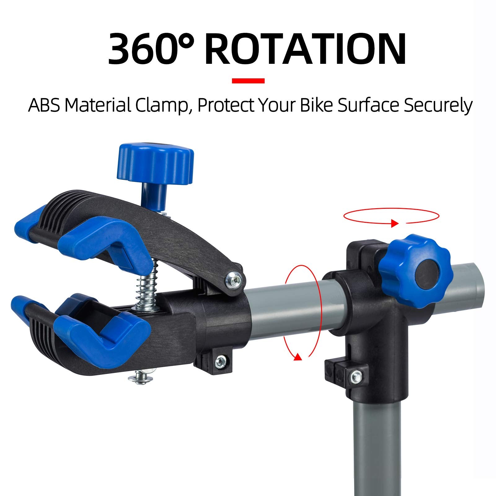 Height-Adjustable Bike Repair Stand for Home Maintenance